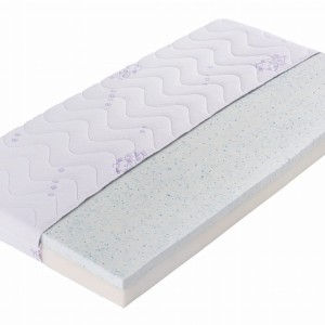 Materac dzięciecy MaybeBaby - Baby Blue- lateks+żel