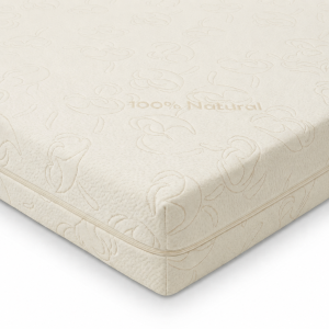 Pokrowiec na materac MB BioCotton bawełniany z certyfikatem GOTS, zamek z 3 stron, wysokość 3-40 cm