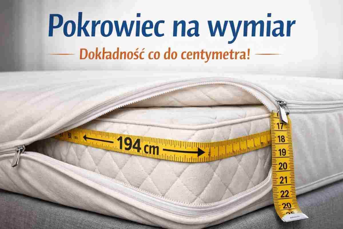 Pokrowiec na materac na wymiar – dlaczego dopasowanie ma kluczowe znaczenie?